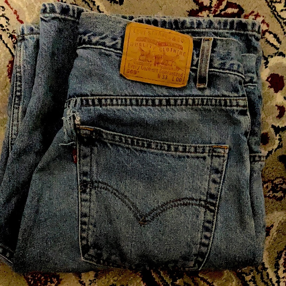 Levi’s men’s denim shorts vintage